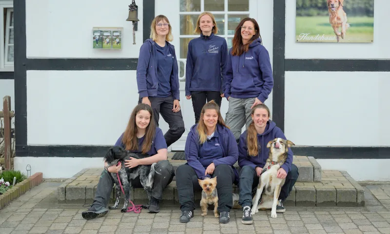 Gruppenbild Tierpfleger der Tierpension